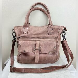 Latico Brown Crossbody Bag